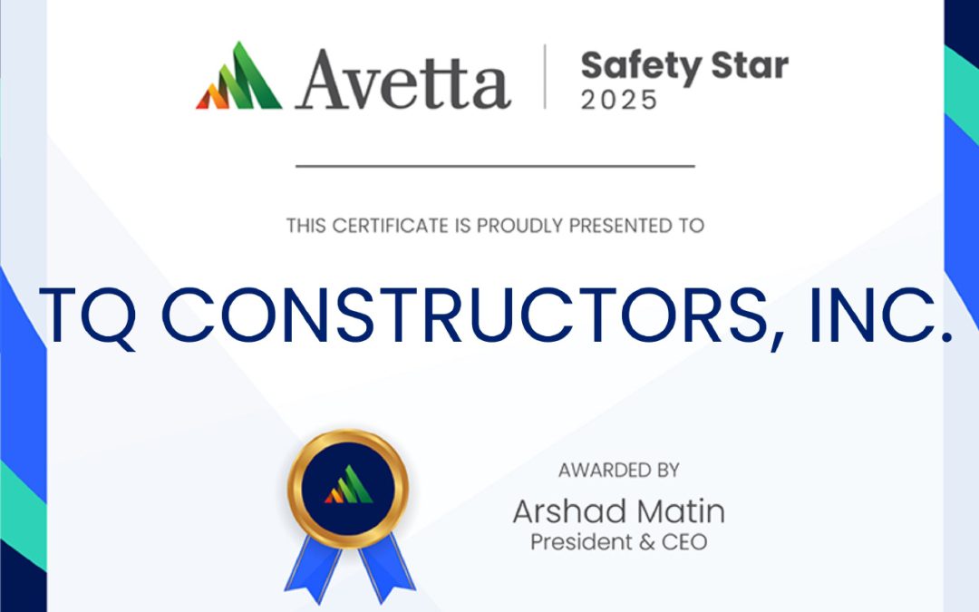 TQ receives Safety Award