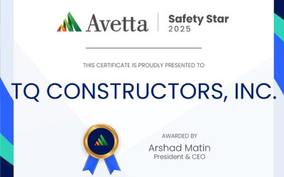 TQ receives Safety Award